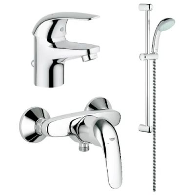 Лот: 8093031. Фото: 1. Grohe EuroEco - Набор для ванны... Смесители