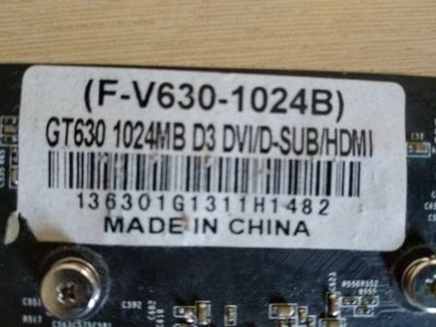 Лот: 13698637. Фото: 1. Видеокарта Nvidia GT630 1024mb. Видеокарты