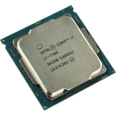 Лот: 15093478. Фото: 1. Процессор i7 7700 LGA 1151 в отличном... Процессоры