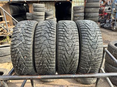 Лот: 25745200. Фото: 1. (4шт.) 185-60-15 Hankook Winter... Шины