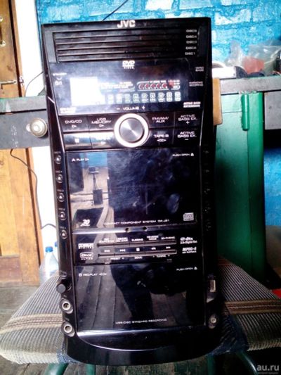 Лот: 17486331. Фото: 1. Музыкальный центр.JVC CA-DX-J21... Музыкальные центры, магнитолы
