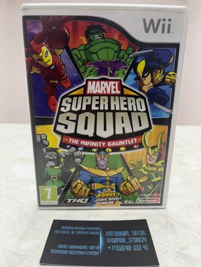 Лот: 18736850. Фото: 1. Marvel Super Hero Squad: The Infinity... Игры для консолей