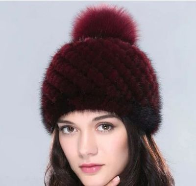 Лот: 9146435. Фото: 1. шапка-норка вязаная. Головные уборы