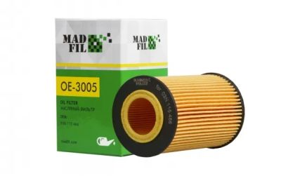 Лот: 19925051. Фото: 1. Фильтр масляный Madfil OE-3005. Расходные материалы