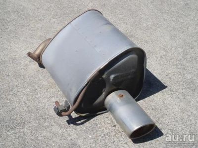Лот: 12822990. Фото: 1. Глушитель Subaru Legacy Outback... Двигатель и элементы двигателя
