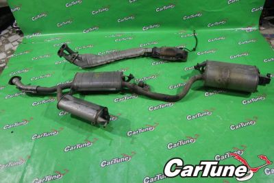 Лот: 10618372. Фото: 1. глушитель R- toyota mark ii JZX100... Двигатель и элементы двигателя