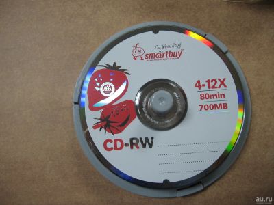 Лот: 15127665. Фото: 1. Диск CD-RW. CD, DVD, BluRay