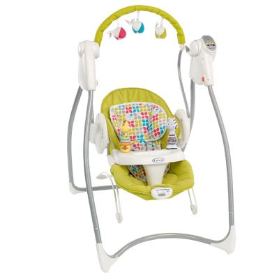 Лот: 4035629. Фото: 1. Качеля graco. Другое (дети растут)