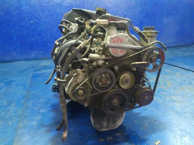 Лот: 16691093. Фото: 1. Двигатель Toyota Platz SCP11 1SZ-FE... Двигатель и элементы двигателя