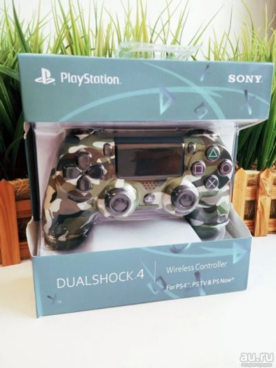 Лот: 14812820. Фото: 1. Джойстик PS4 DualShock camouflage... Запчасти для игровых приставок, консолей