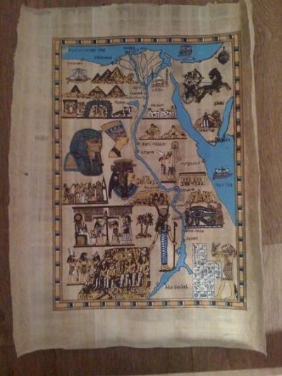 Лот: 168212. Фото: 1. Папирус из египта №2. Разное
