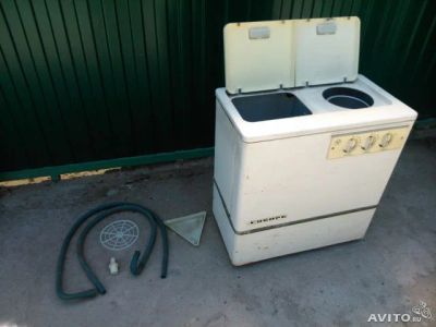Лот: 4335017. Фото: 1. Стиральная машина полуавтомат... Стиральные машины