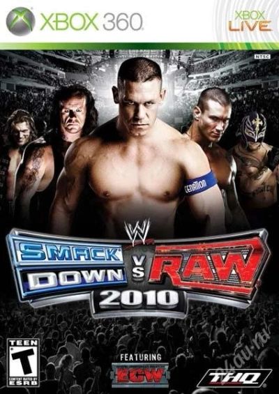 Лот: 2356127. Фото: 1. WWE Smackdown vs Raw 2010 (Xbox... Игры для консолей