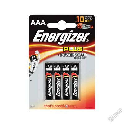 Лот: 5940973. Фото: 1. Щелочные батарейки Energizer Plus... Батарейки, аккумуляторы, элементы питания