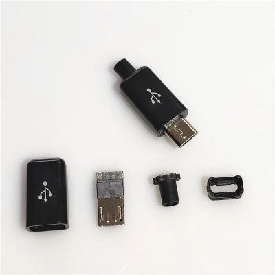 Лот: 17527851. Фото: 1. Micro USB разъем сборный под пайку. Разъёмы