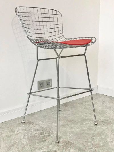 Лот: 10726563. Фото: 1. Стул барный. Harry Bertoia. Реплика. Столы, стулья, обеденные группы