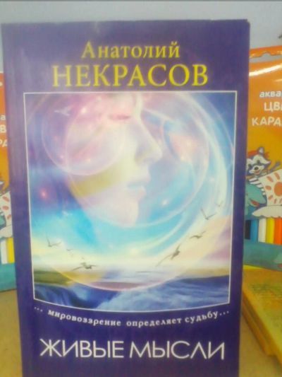 Лот: 10638059. Фото: 1. Анатолий Некрасов "Живые мысли... Религия, оккультизм, эзотерика