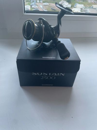 Лот: 23599061. Фото: 1. Катушка shimano sustain 2500. Катушки, комплектующие