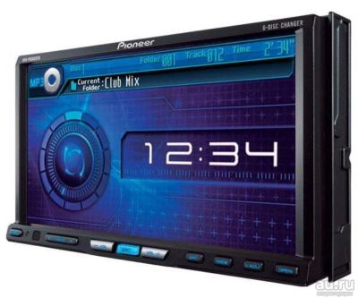 Лот: 14969807. Фото: 1. Pioneer AVH P6000DVD магнитола... Автомагнитолы