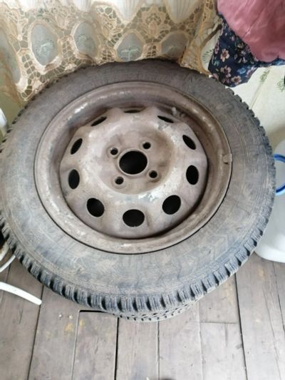 Лот: 17560612. Фото: 1. Колеса r14 4x100. Шины на дисках