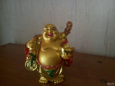 Лот: 13841627. Фото: 1. Статуэтка будда. Фигурки, статуэтки