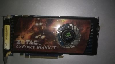 Лот: 11254173. Фото: 1. Видеокарта Zotac Nvidia 9600GT... Видеокарты