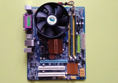 Лот: 16811195. Фото: 1. Мать(Gigabyte GA-G31M-ES2L... Компьютеры в сборе