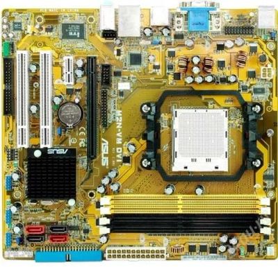 Лот: 2770369. Фото: 1. Материнская плата ASUS M2N - VM... Материнские платы