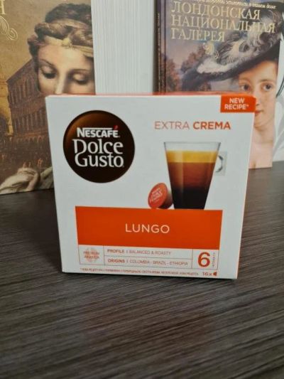 Лот: 17359616. Фото: 1. Капсулы кофе Dolce Gusto Lungo. Чай, кофе, какао