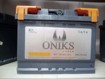 Лот: 11733034. Фото: 1. Аккумуляторы ONIKS Россия, 62... Аккумуляторы