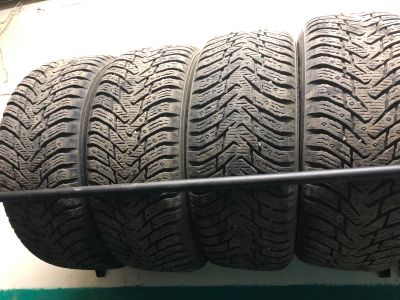 Лот: 16507958. Фото: 1. Nokian hakkapeliitta 8 235/55... Шины