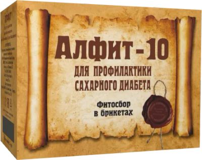 Лот: 20992608. Фото: 1. Алфит - 10 Для профилактики сахарного... Народная медицина, БАДы