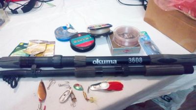 Лот: 9678907. Фото: 1. Удилище Okuma 2 шт. 3608 и 2106... Удочки, спиннинги