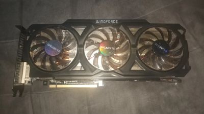 Лот: 19075118. Фото: 1. Видеокарта Gigabyte gv-r928xoc-3gd... Видеокарты