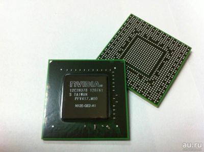 Лот: 18420588. Фото: 1. Видеочип BGA Nvidia GeForce N12E-GE-A1... Микросхемы