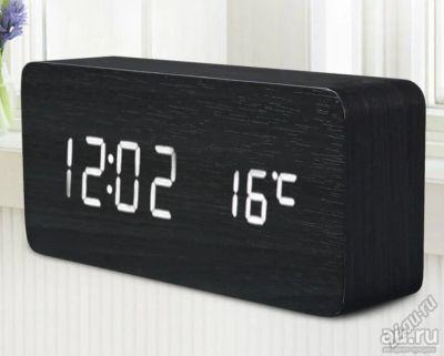 Лот: 9369320. Фото: 1. Часы LED настольные. Часы настенные, настольные
