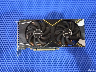 Лот: 25897678. Фото: 1. Видеокарта Asrock Challenger RX... Видеокарты