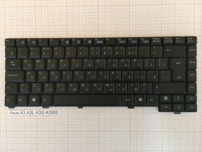 Лот: 5044493. Фото: 1. Клавиатура для ноутбука Asus A3... Клавиатуры для ноутбуков