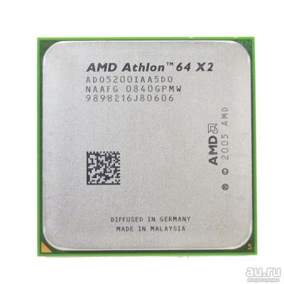 Лот: 9006229. Фото: 1. Процессор AMD Athlon 64 X2 5200... Процессоры