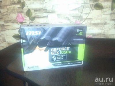 Лот: 13227629. Фото: 1. MSI GeForce GTX 1050 Ti карта. Видеокарты