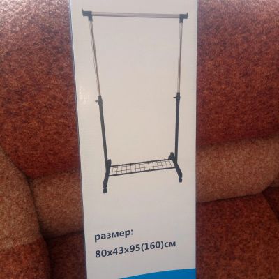 Лот: 4138789. Фото: 1. Вешалка напольная на колесиках... Мебель для торговли