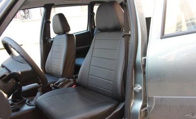 Лот: 8872690. Фото: 1. Chevrolet Niva чехлы из эко-кожи... Чехлы, коврики, оплетки руля