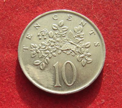 Лот: 19960411. Фото: 1. Ямайка 10 центов, 1989 г. Америка