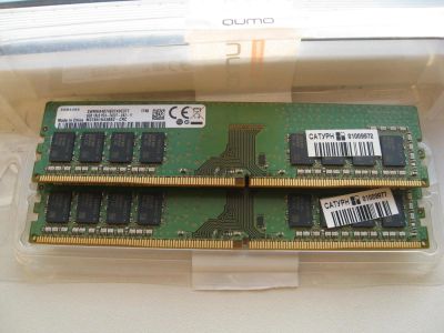 Лот: 11256566. Фото: 1. Память 16GB DDR4 2х8GB Samsung... Оперативная память