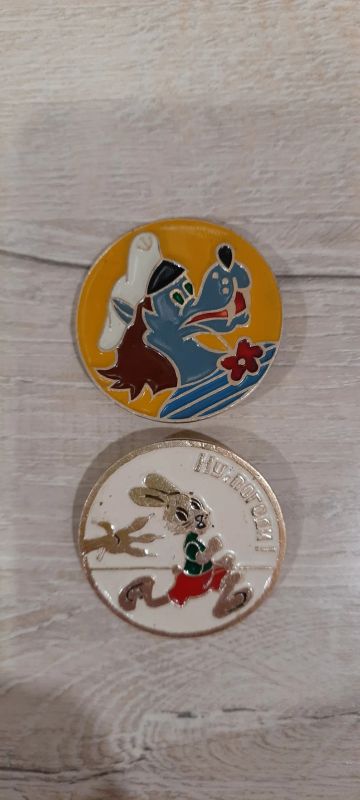 Лот: 25049623. Фото: 1. Ну, погоди! Значки детство СССР. Сувенирные