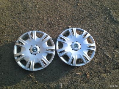 Лот: 7539080. Фото: 1. колпаки skoda r17 2шт. Колпаки