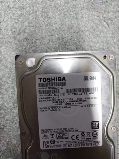 Лот: 20022201. Фото: 1. Жёсткий диск. Жёсткие диски (HDD)