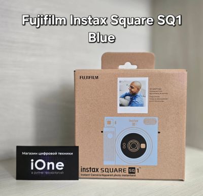 Лот: 25111777. Фото: 1. Fujifilm Instax Square SQ 1 Glacier... Плёночные компактные