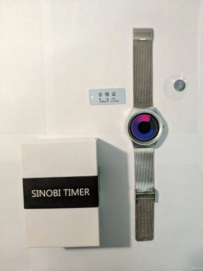 Лот: 14622811. Фото: 1. Необычные кварцевые часы Sinobi. Оригинальные наручные часы
