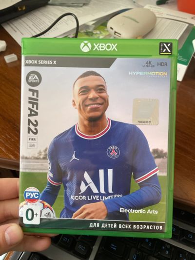 Лот: 19397177. Фото: 1. FIFA 2022 xbox series x. Игры для консолей